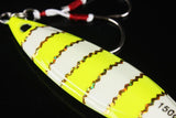 Set of 4 Multicolor Metal Slow Jigs With Double Hook Assist 60, 80, 120 and 150g