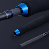 1.6-2.1M 37KG/ 81LB Two-sectional Heavy Power Carbon Spinning Rod with Fuji Guide Rings