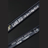 1.8M UP TO140LB/ 64KG Two-sectional Heavy Power Carbon Spinning Trolling Rod with Sea Guide Rings