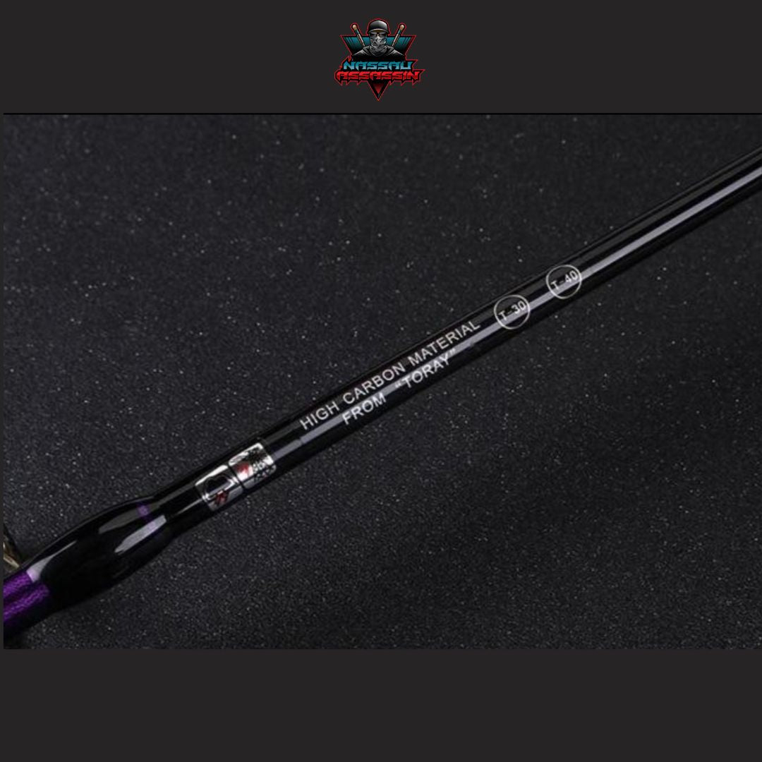 64KG Two-sectional Heavy Power Carbon Spinning Trolling Rod