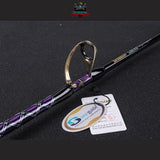 1.8M UP TO140LB/ 64KG Two-sectional Heavy Power Carbon Spinning Trolling Rod with Sea Guide Rings