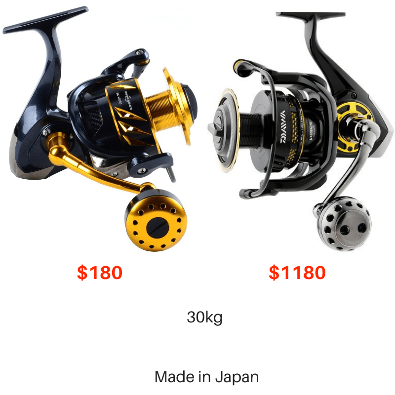 77LB/ 35KG Heavy Power Carbon Drag Spinning Reel