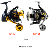 35kg Heavy Drag Power Jigging Spinning Fishing Reel 