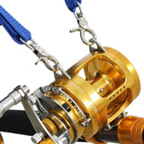 Deluxe Big Game Trolling Rod Adjustable Waist and Shoulders Belt